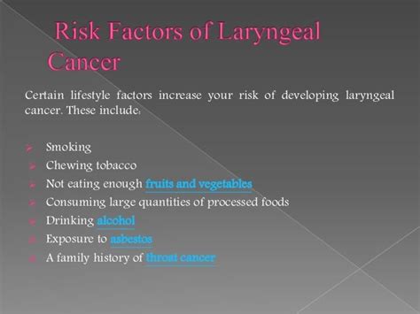 Laryngeal Cancer: Symptoms, causes, diagnosis and treatment.