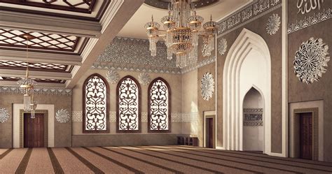 El Rayan Mosque Interior Design :: Behance