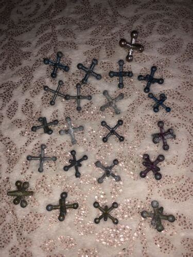 Vintage Metal Jax Lot Toy Jacks Game 21 METAL JACKS, Jacks, Toy Jacks | #3924827628