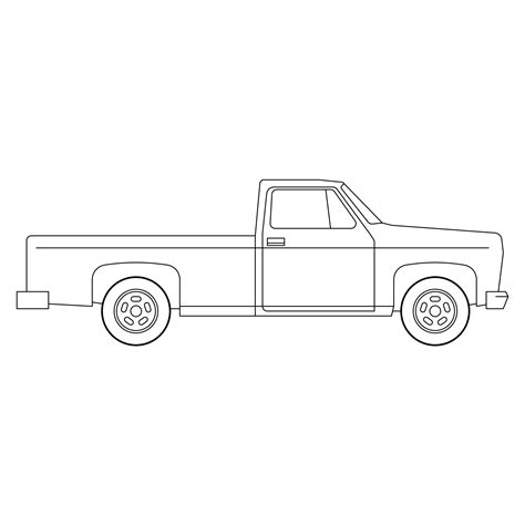 Top more than 120 pickup truck drawing latest - seven.edu.vn