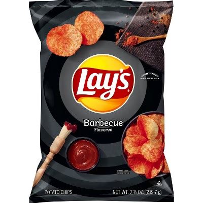 Lay's Barbecue Flavored Potato Chips - 7.75oz : Target