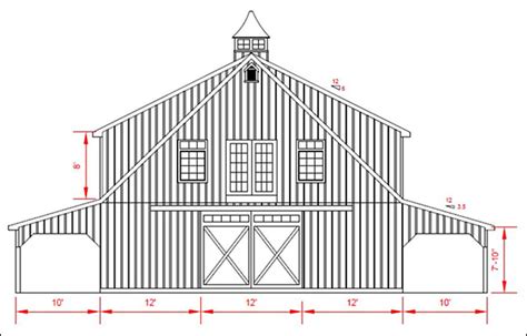 Horse barn design software ~ shed ramp options