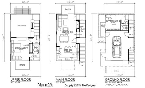 Modern 2 Story House Floor Plans With Dimensions - bmp-extra