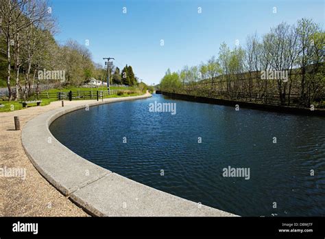 Neath canal, Resolven, South Wales, UK Stock Photo - Alamy