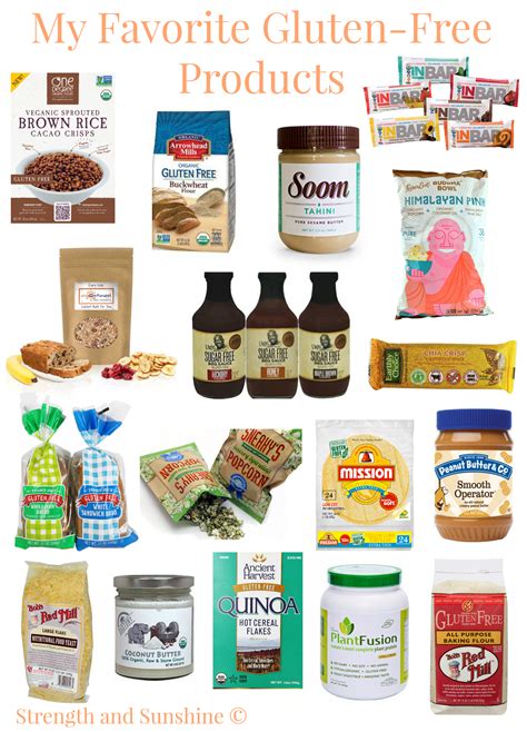 My Favorite Gluten-Free Products