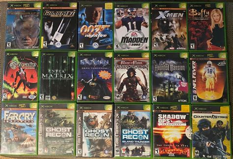 ORIGINAL XBOX GAMES!! Desire & Win Video Games!!! ***MINT***TESTED ...