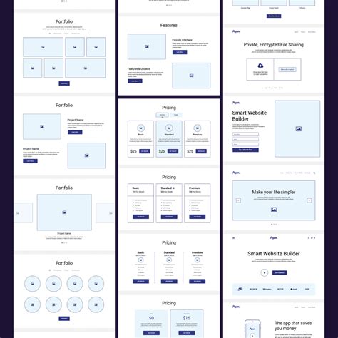 Paper - Website Design Wireframe Kit