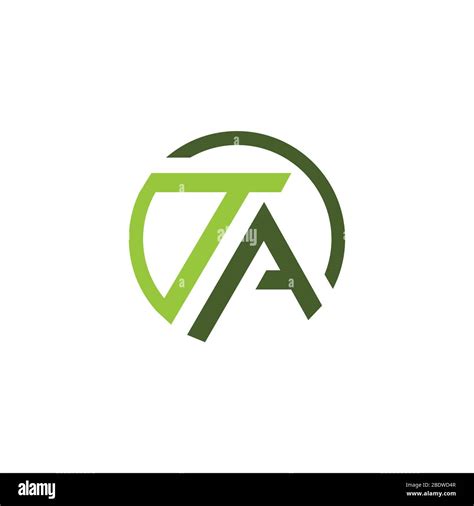 Initial letter ta logo or at logo vector design template Stock Vector Image & Art - Alamy