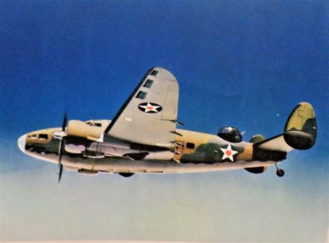 Vintage Print of Lockheed Hudson Bomber in Flight