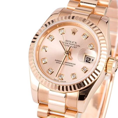 Ladies Rolex Rose Gold