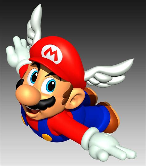 Wing Cap Mario by superevan5 on Newgrounds