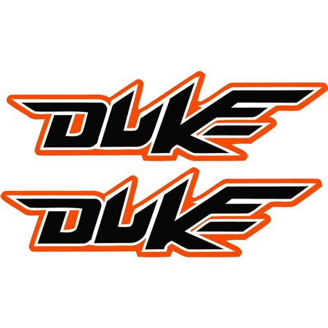 Ktm Duke Style 2 Stickers Decals - DecalsHouse