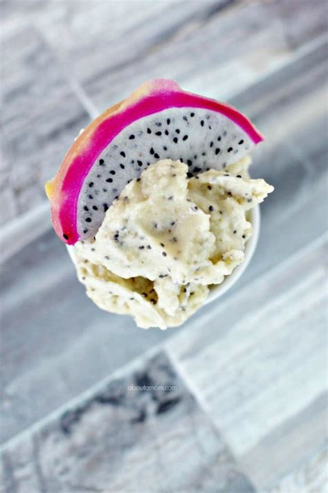 Banana Dragon Fruit Nice Cream Recipe