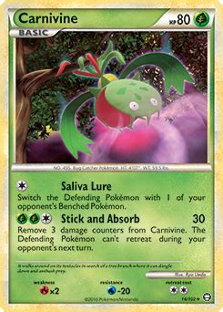 Carnivine | Pokédex