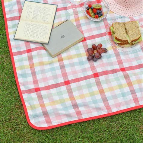 Extra Large Picnic Blanket 100% Cotton Machine Washable - Etsy