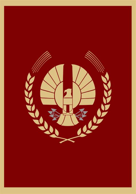 Panem fictional flag from The Hunger Games. | Hunger games, Hunger games logo, Hunger