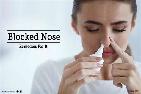 Blocked Nose - Remedies For It! - By Dr. Gladson Guddappa Uchil | Lybrate