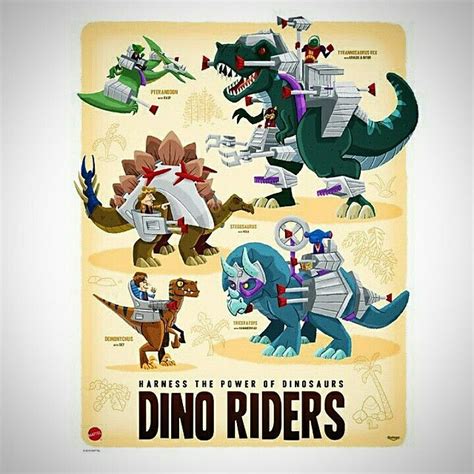 Dino Riders | 80s cartoons, Dinos, Retro toys