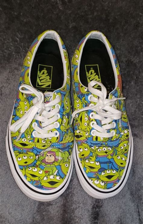 Vans shoes disney toy story aliens w 10 on Mercari | Vans toy story, Vans, Disney vans