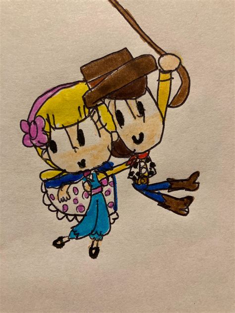 Woody and Bo Peep by RegularMarioGalaxy12 on DeviantArt