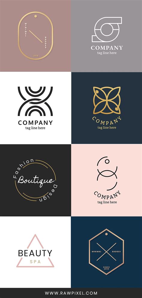 Luxurious and Classic Corporate Logo Ideas