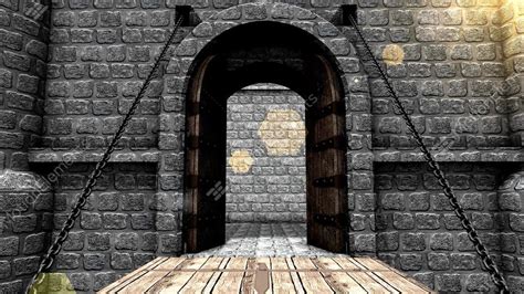 Castle Drawbridge Stock Animation | 2964652