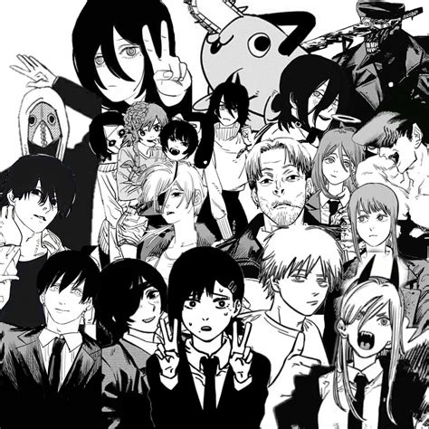 All Chainsaw Man characters in one picture : r/ChainsawMan