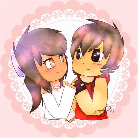 Uno Aphmau X Aaron Aphmau Aphmau And Aaron Aphmau Fan Art | Images and Photos finder