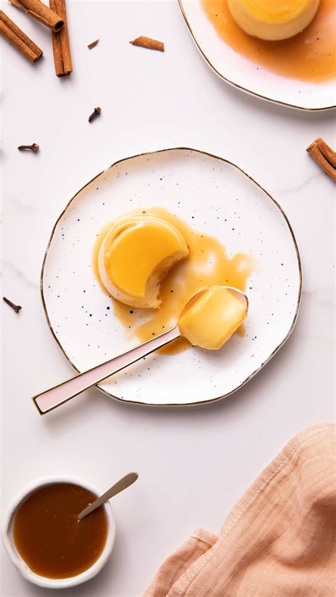 Vegan Flan with Caramel Sauce| Flora