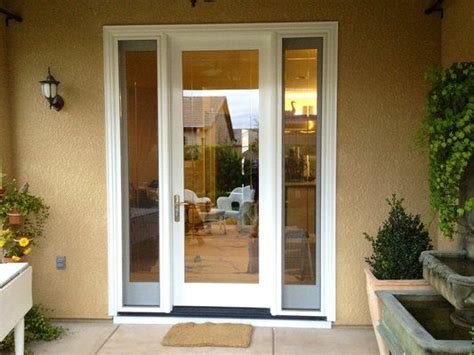 Great Single French Patio Door Modern Doors