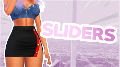 The sims 4 bigger butt slider - libertyrewa