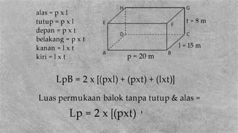 Rumus Cara Menghitung Luas Permukaan Kubus - Mobile Legends