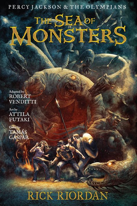 Percy Jackson and the Olympians: The Sea of Monsters, The Graphic Novel Comics, Graphic Novels ...