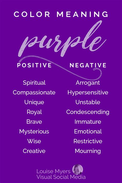 Purple Color Meaning: How to Use This Royal, Unique Color | LouiseM