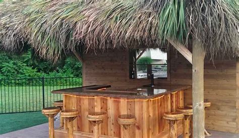 Tiki Bar Area Patio - Patio Ideas