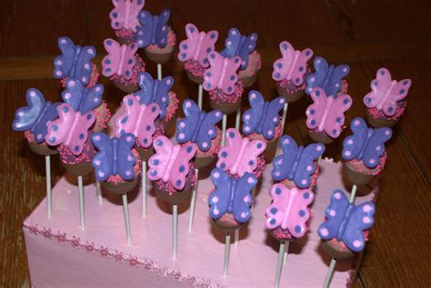 Zoey's Delights: Butterfly Cake Pops