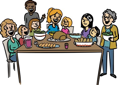 Clipart restaurant family dinner time, Clipart restaurant family dinner time Transparent FREE ...