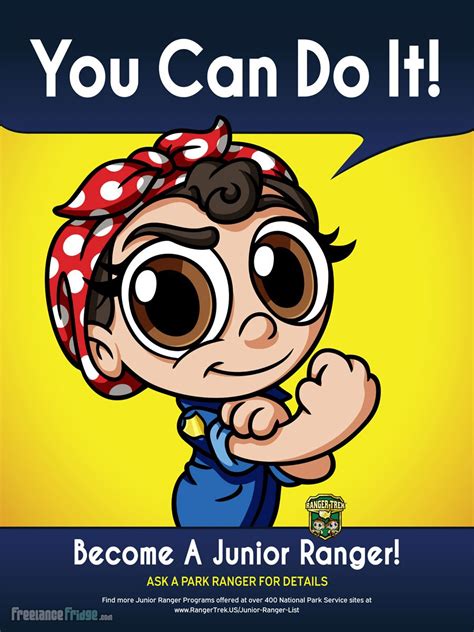 Rosie the Riveter Cartoon Poster Design – Freelance Fridge- Illustration & Character Development