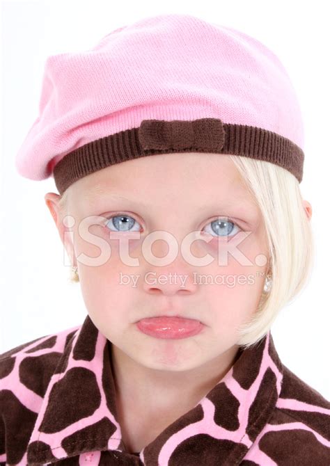 Sad Girl With Pouting Face Stock Photo | Royalty-Free | FreeImages