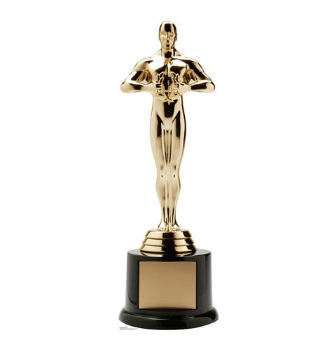 TROPHY OSCAR ACADEMY AWARD STATUE LIFESIZE CARDBOARD STANDUP STANDEE ...