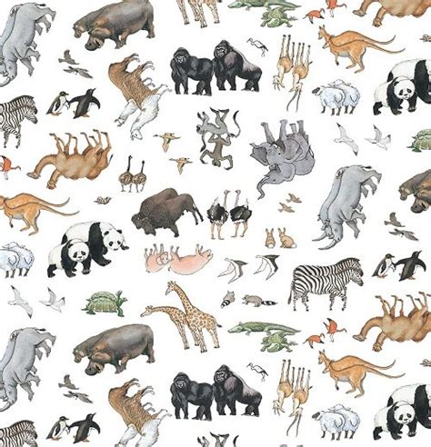 Noah's Ark - scattered pairs of animals