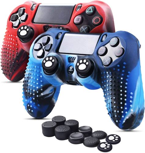 PS4 controller Skins X2, 6amLifestyle Silicone Rubber: Amazon.co.uk: Electronics