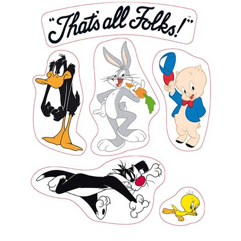 LOONEY TUNES Stickers | Bugs Bunny • Yiassu.com