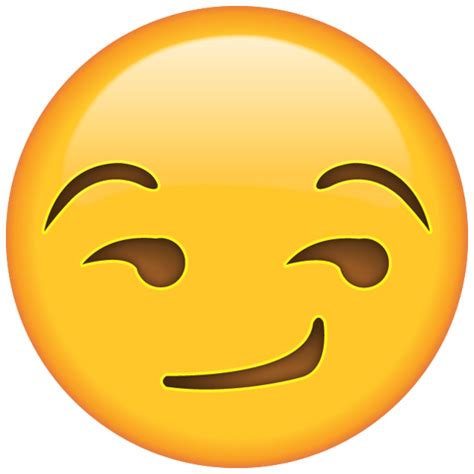 Download Smirk Face Emoji | Emoji Island