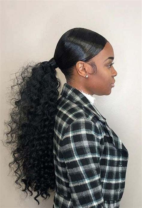 17 Low Ponytail Hairstyles For Black Hair – The FSHN