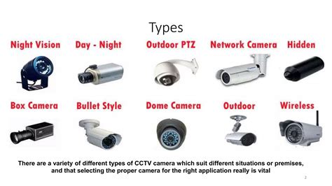 Types of cctv camera | PPT | Free Download