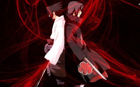 Itachi Uchiha vs Sasuke Uchiha wallpaper | anime | Wallpaper Better