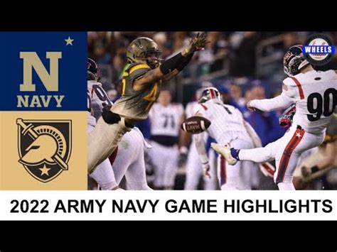 Army vs Navy Highlights (AMAZING OVERTIME THRILLER!) | 2022 Army Navy Game | College Football