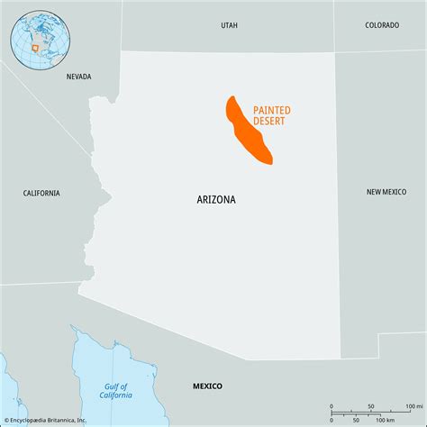 Painted Desert | Arizona, Map, & Facts | Britannica