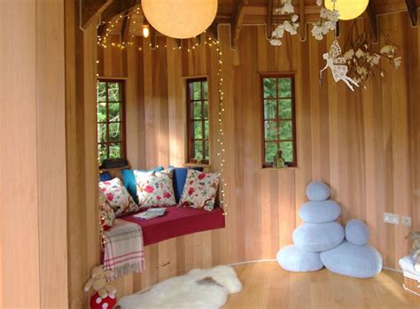 Interior Design Ideas for Kid’s Treehouses - Blue Forest